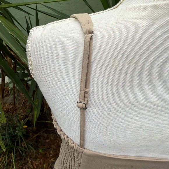 Abercrombie & Fitch Taupe Tan Bustier Tank - Picture 13 of 14